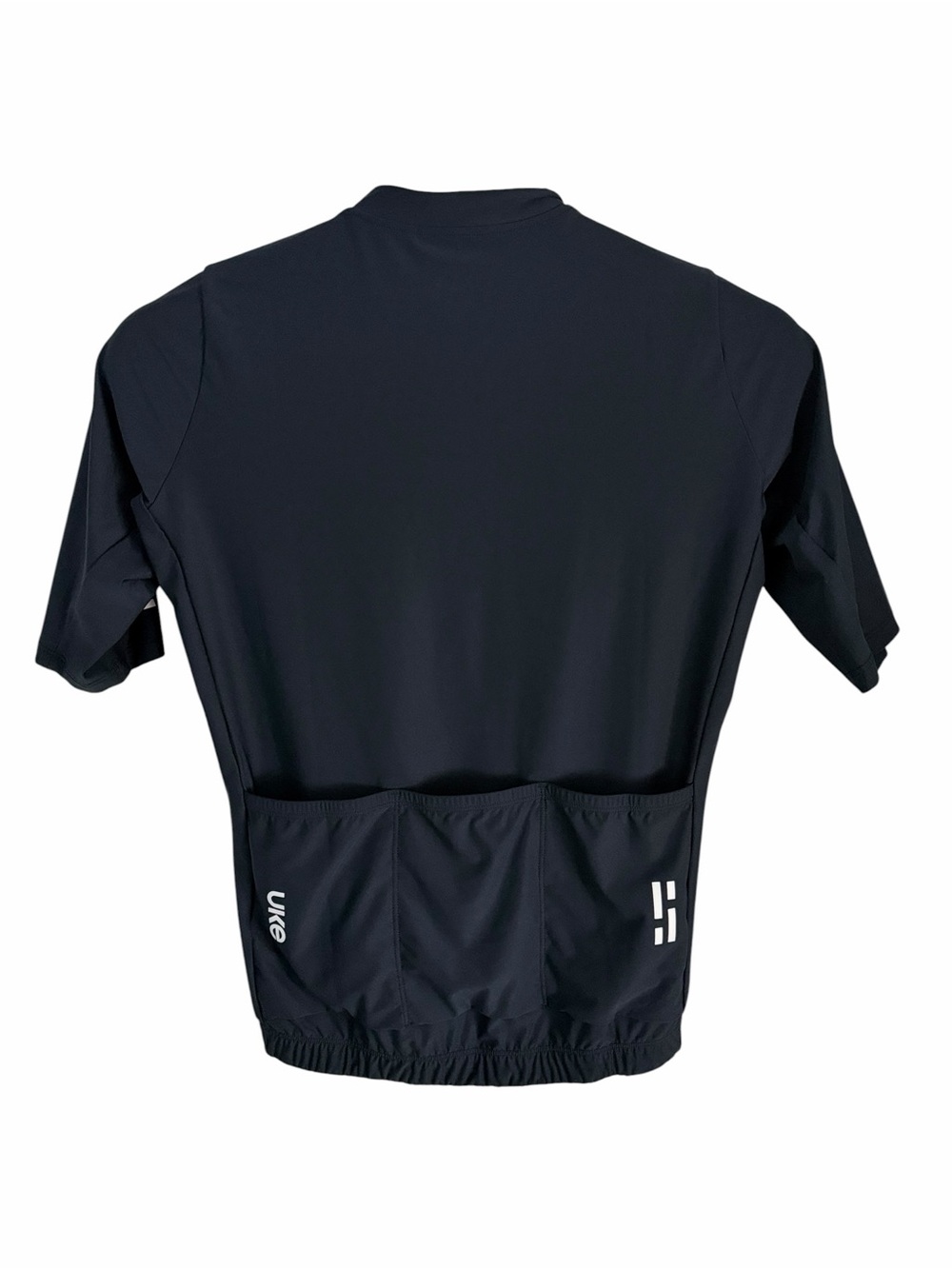 UKE Black Sky Cycling Jersey Road Bike UPF50+ YKK 3 Pocket men's xs - Picture 3 of 11